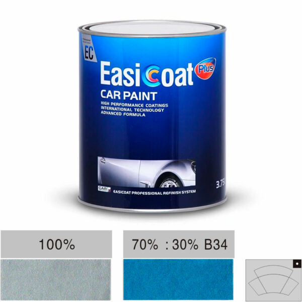 Компонент базовой эмали EasiCoat S40 Extra Fine Bright Silver (Специальное мелкое сверкающее серебро) 3.75л